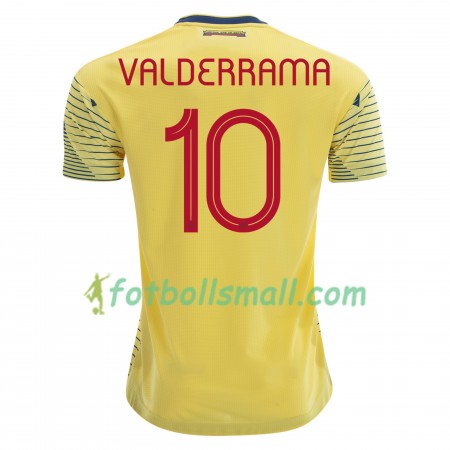 Colombia Fotbollströjor Carlos Valderrama 10 Hemma tröja Copa América 2019 Kortärmad
